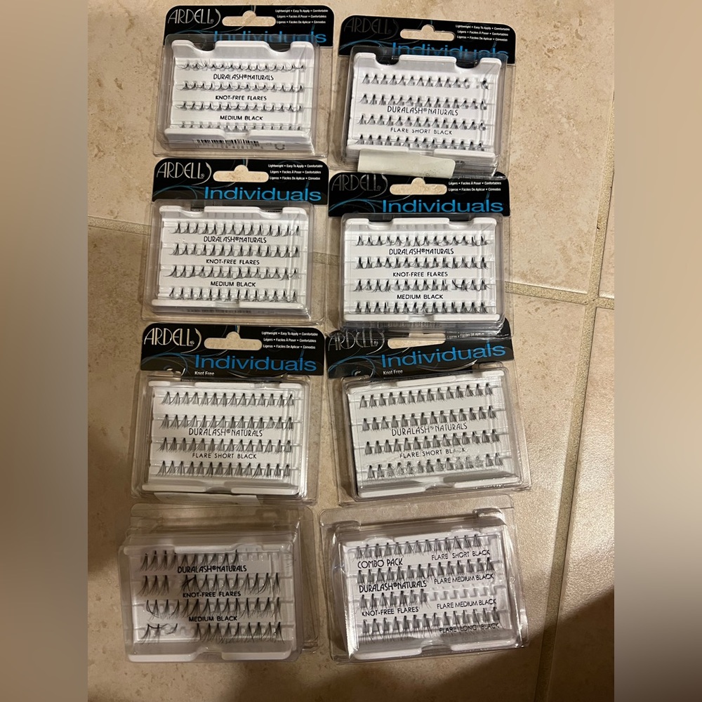 Ardell individual lashes short and med